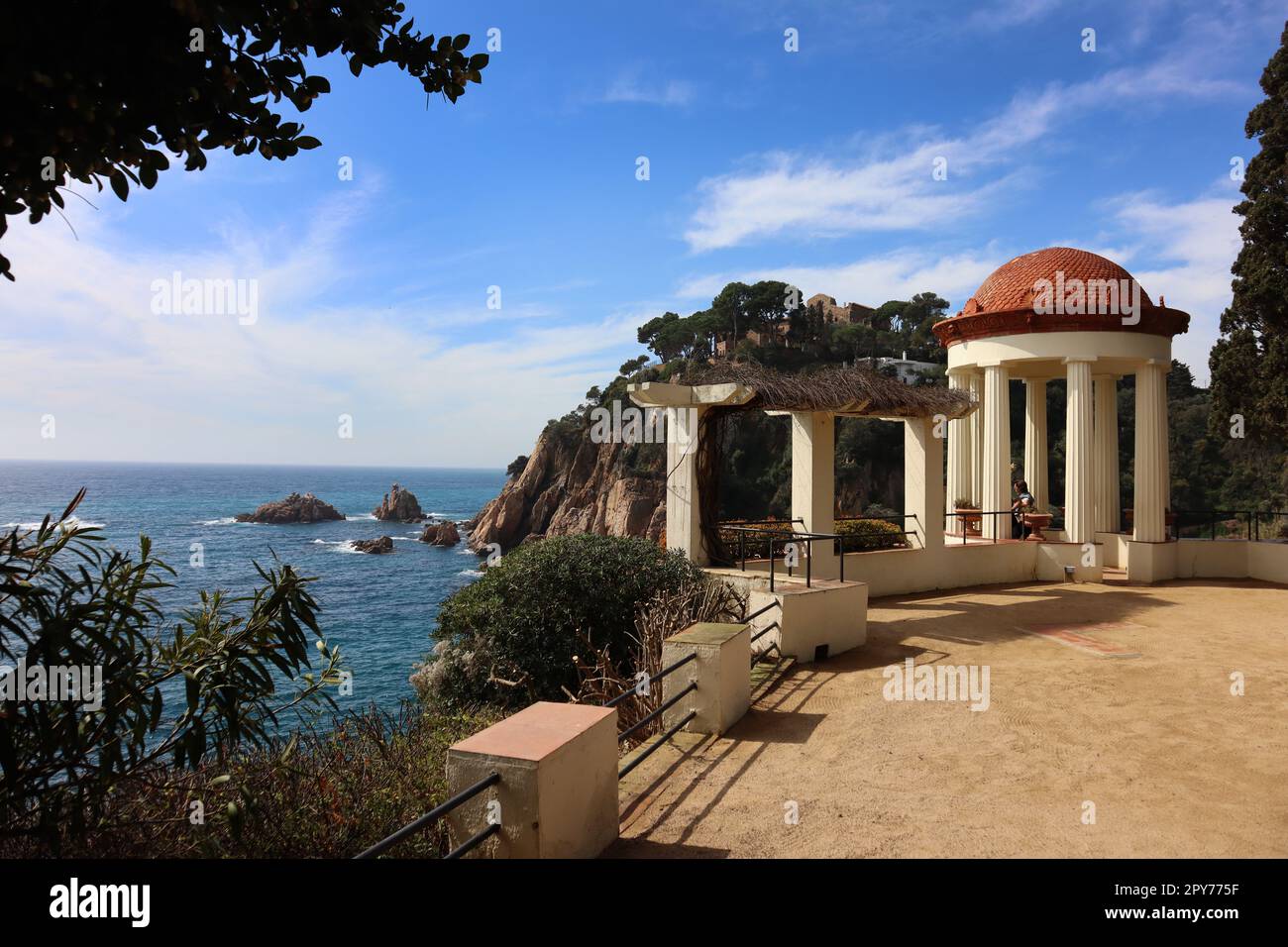 Blanes-Stadt in Spanien Stockfoto