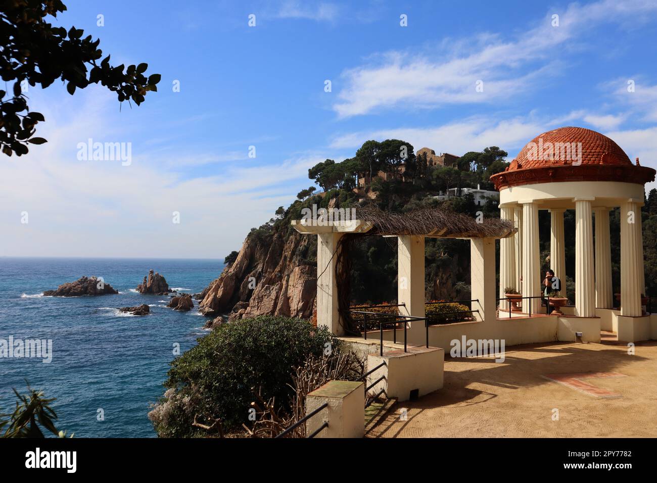Blanes-Stadt in Spanien Stockfoto