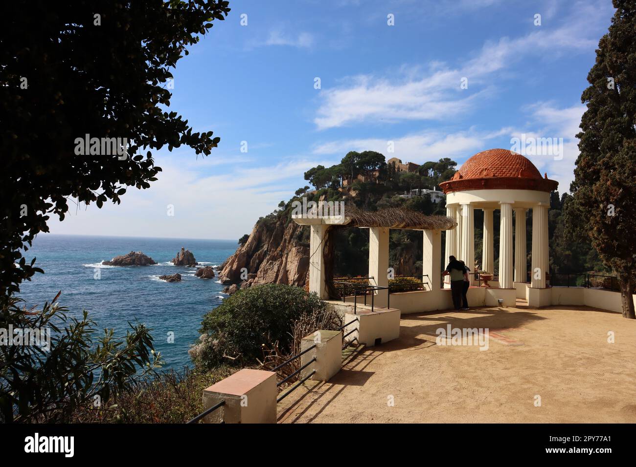 Blanes-Stadt in Spanien Stockfoto