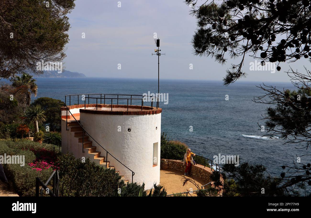 Blanes-Stadt in Spanien Stockfoto
