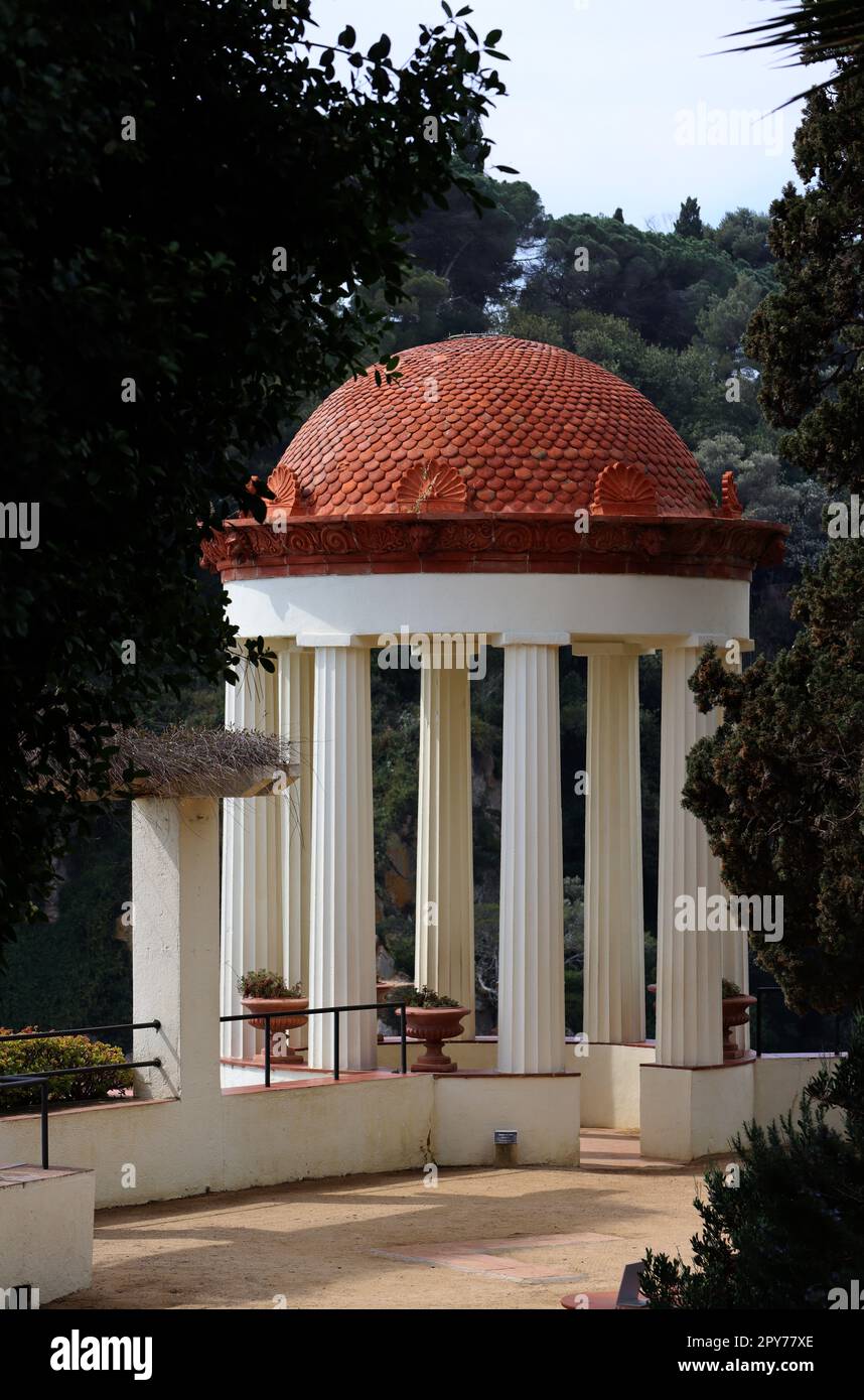 Blanes-Stadt in Spanien Stockfoto