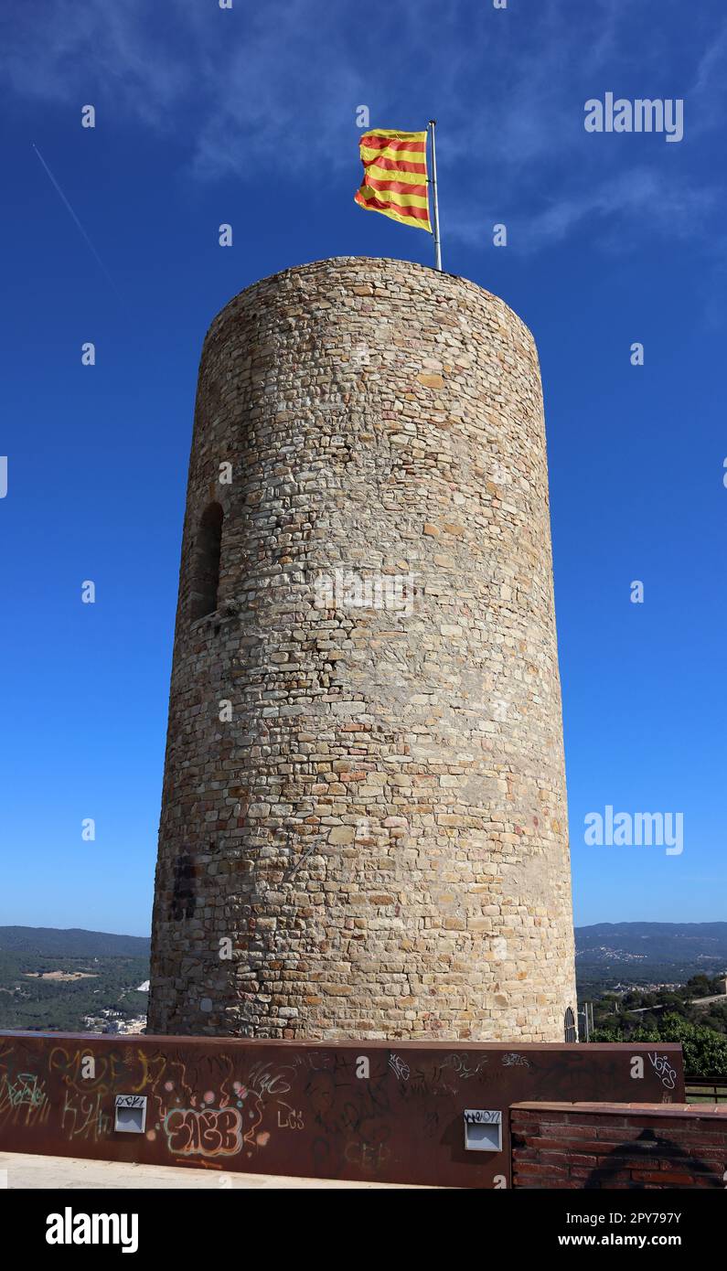 Blanes-Stadt in Spanien Stockfoto