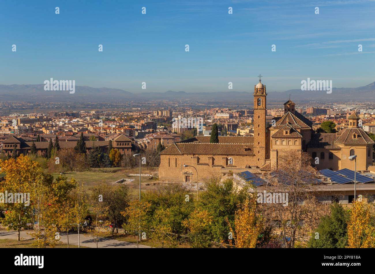 Kloster La Cartuja. Granada Stockfoto