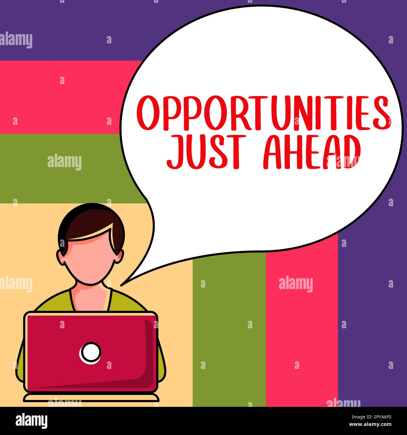 Text mit Inspirationsmöglichkeiten direkt vor uns. Konzeptionelle Fotos von Umständen, die es ermöglichen, etwas in kurzer Zeit zu tun Stockfoto