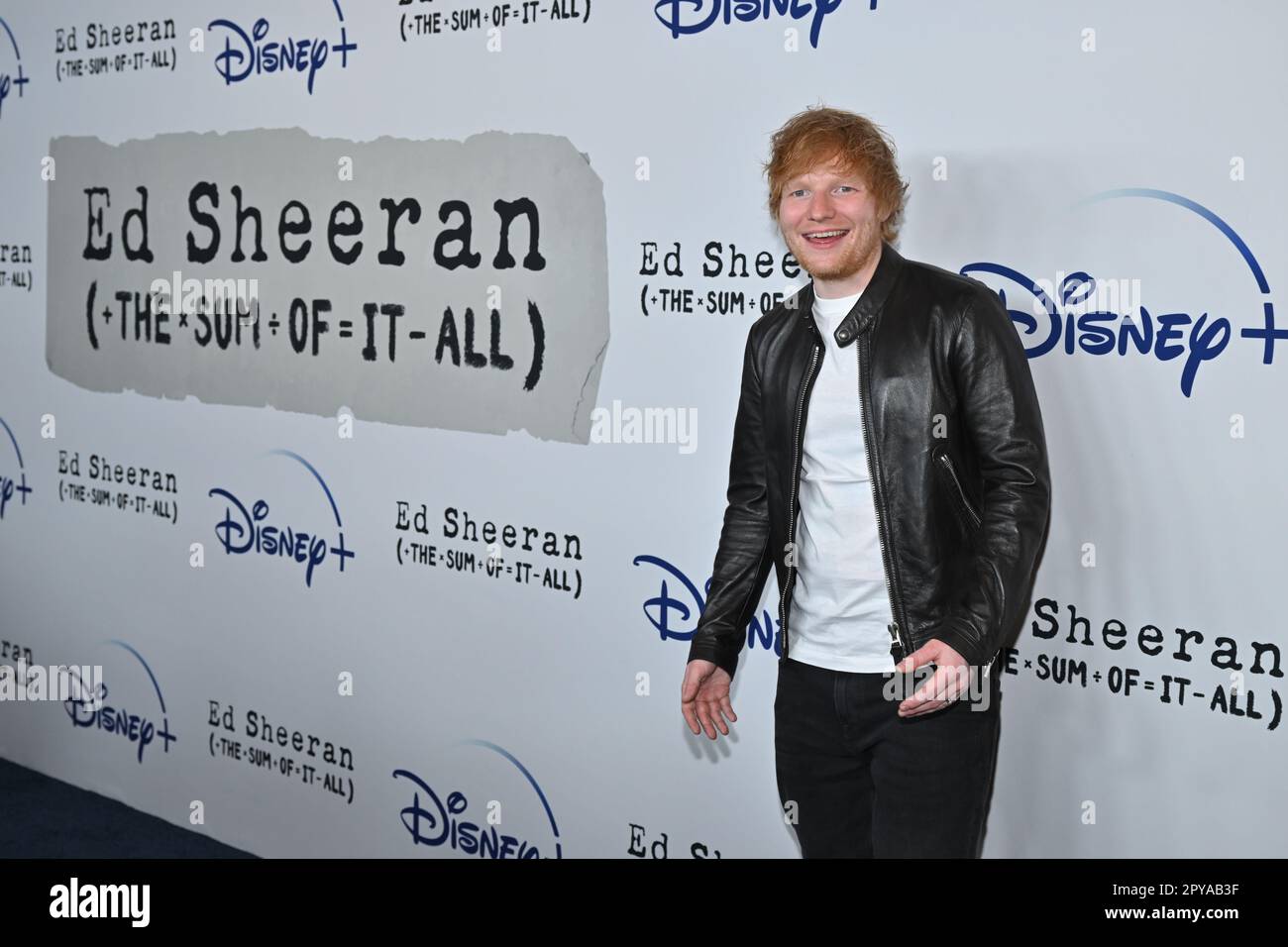 Ed Sheeran Stockfoto