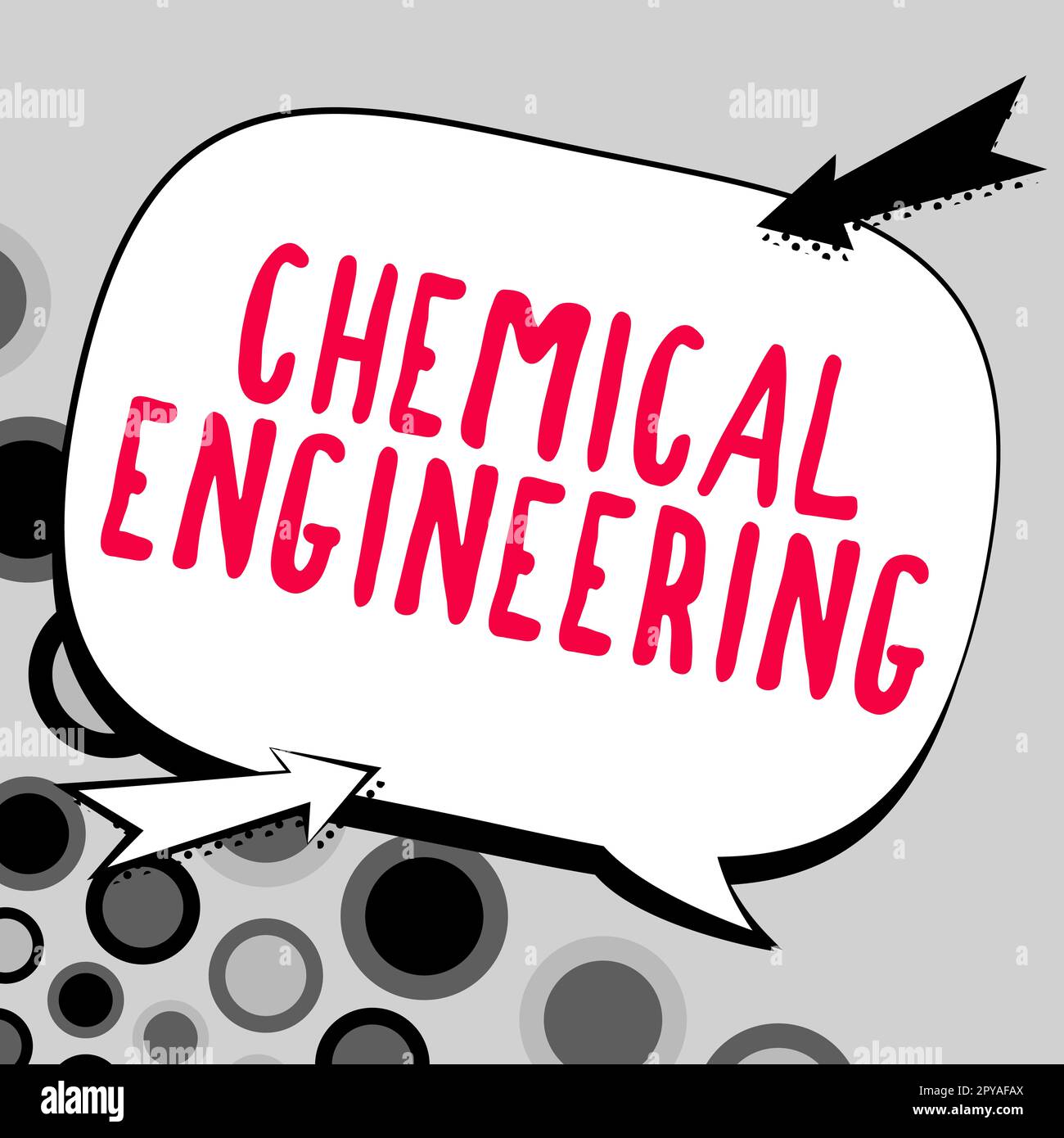 Handschrifttext Chemical Engineering. Geschäftsidee, die Dinge entwickelt, die sich mit der industriellen Anwendung der Chemie befassen Stockfoto