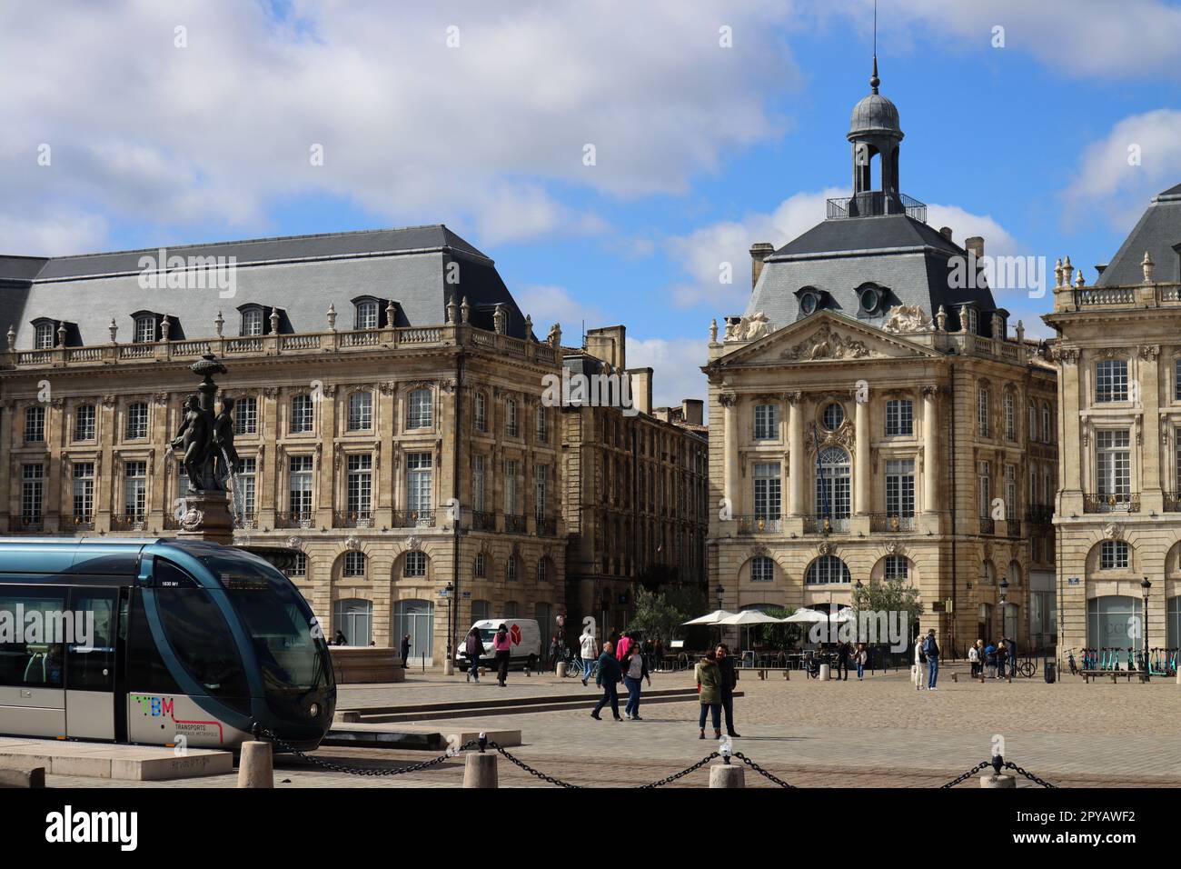 Bordeaux Stockfoto