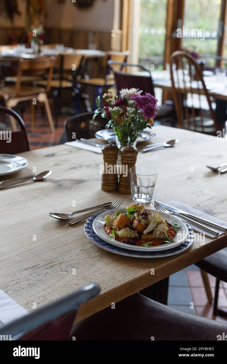 The Riverford Field Kitchen am 27. Oktober 2022 in Wash Farm, Buckfastleigh, Devon, England. Kredit: SMP News Stockfoto