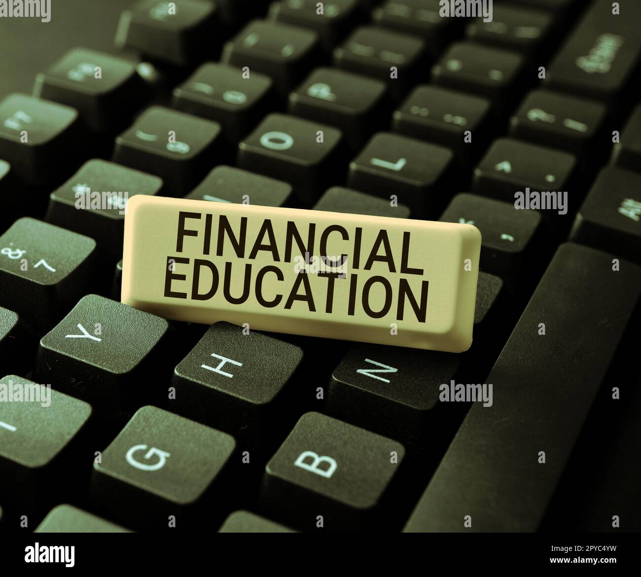 Handschriftentext Finanzbildung. Konzeptfoto Währungsgebiete wie Finanzen und Investieren verstehen Stockfoto
