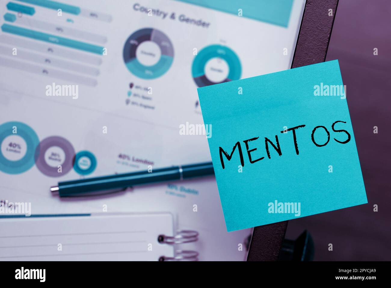 Textbeschriftung mit Mentos. Jamaikanische Volksmusik im Geschäftskonzept auf der Grundlage eines traditionellen Tanzrhythmus Stockfoto