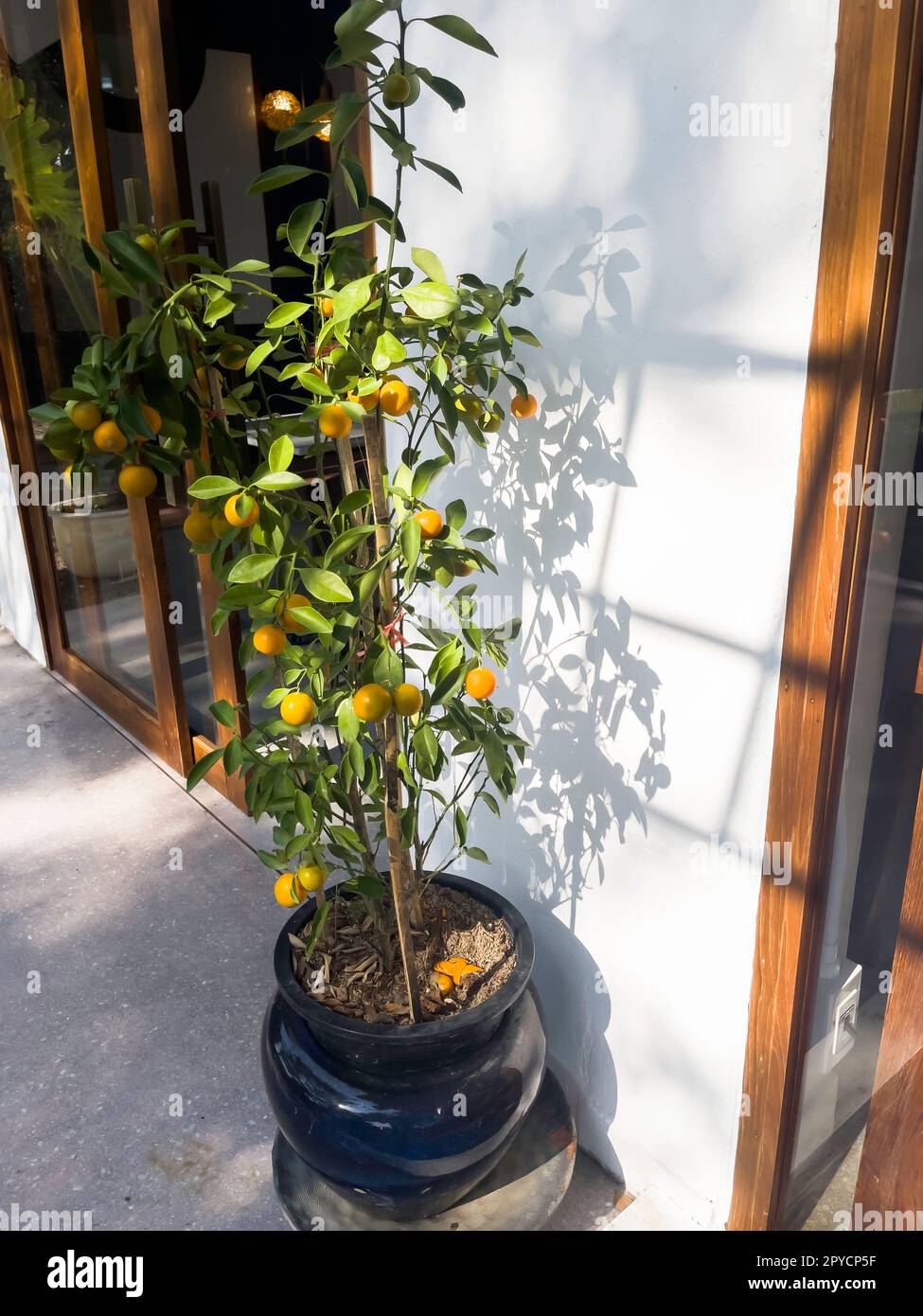 Renovierungshaus im chinesischen Architekturstil Stockfoto