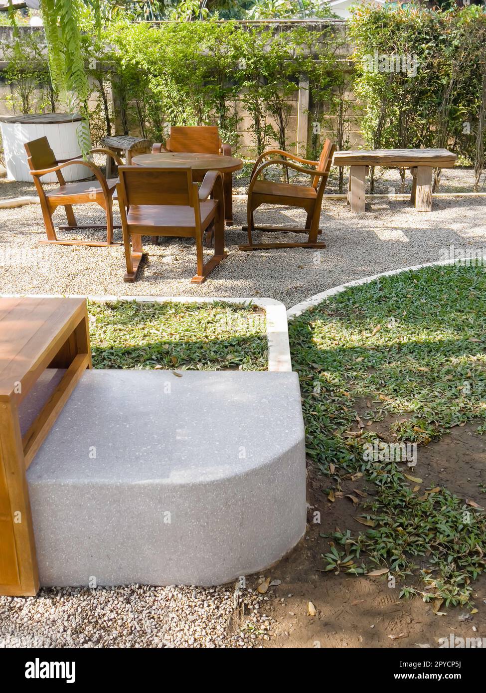 Renovierungshaus im chinesischen Architekturstil Stockfoto