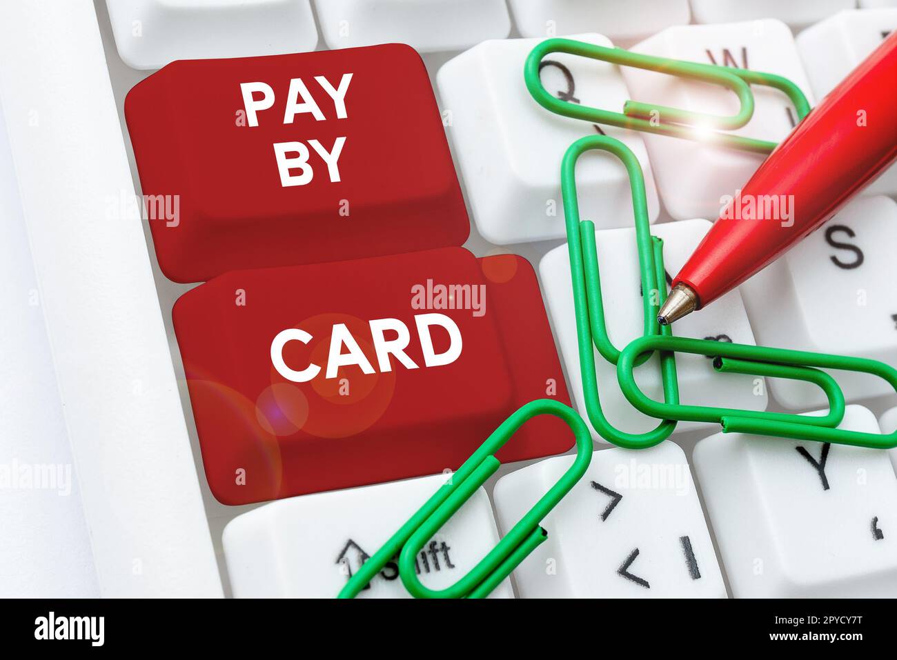 Textzeichen mit Kartenzahlung. Business Showcase Zahlungen auf Kredit Debit elektronischer virtueller Geldeinkauf Stockfoto