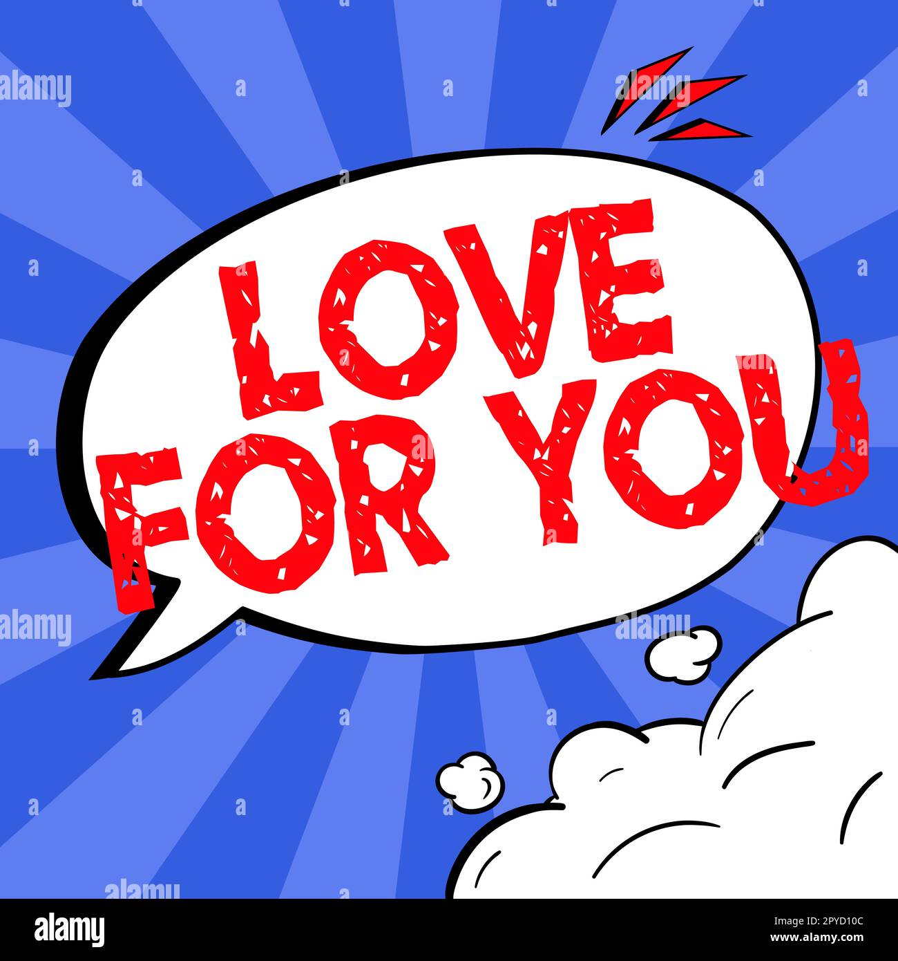 Handschrifttext Love for you. (Liebe für dich) Geschäftsidee Gefühl der Zuneigung zu Liebhabern oder nahestehenden Liebhabern Stockfoto