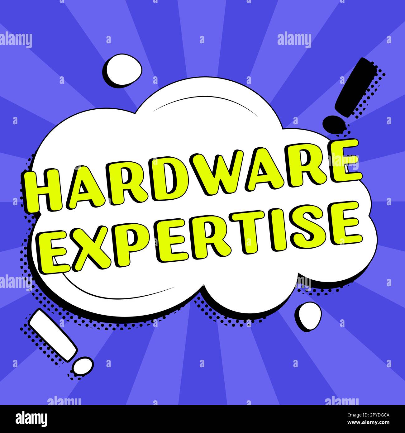 Konzeptionelle Beschriftung Hardware Expertise. Geschäftsausstellungsmaschinen und andere physische Komponenten des elektronischen Computersystems Stockfoto