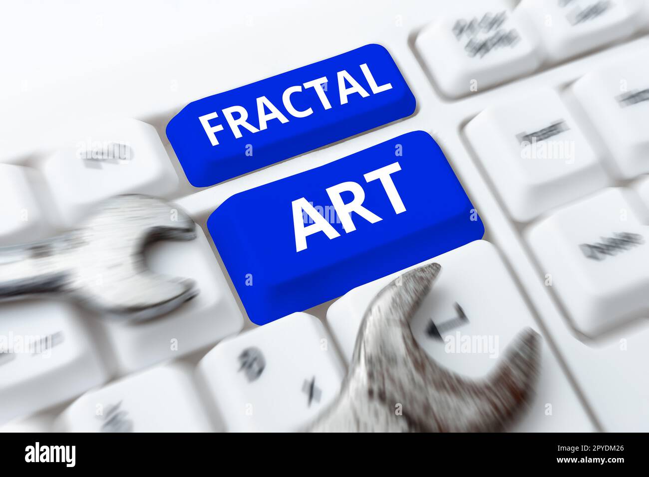 Konzeptionelle Darstellung Fraktale Kunst. Internetkonzept der Ort oder Abschnitt einer Website, der für die öffentliche Diskussion verwendet wird Stockfoto