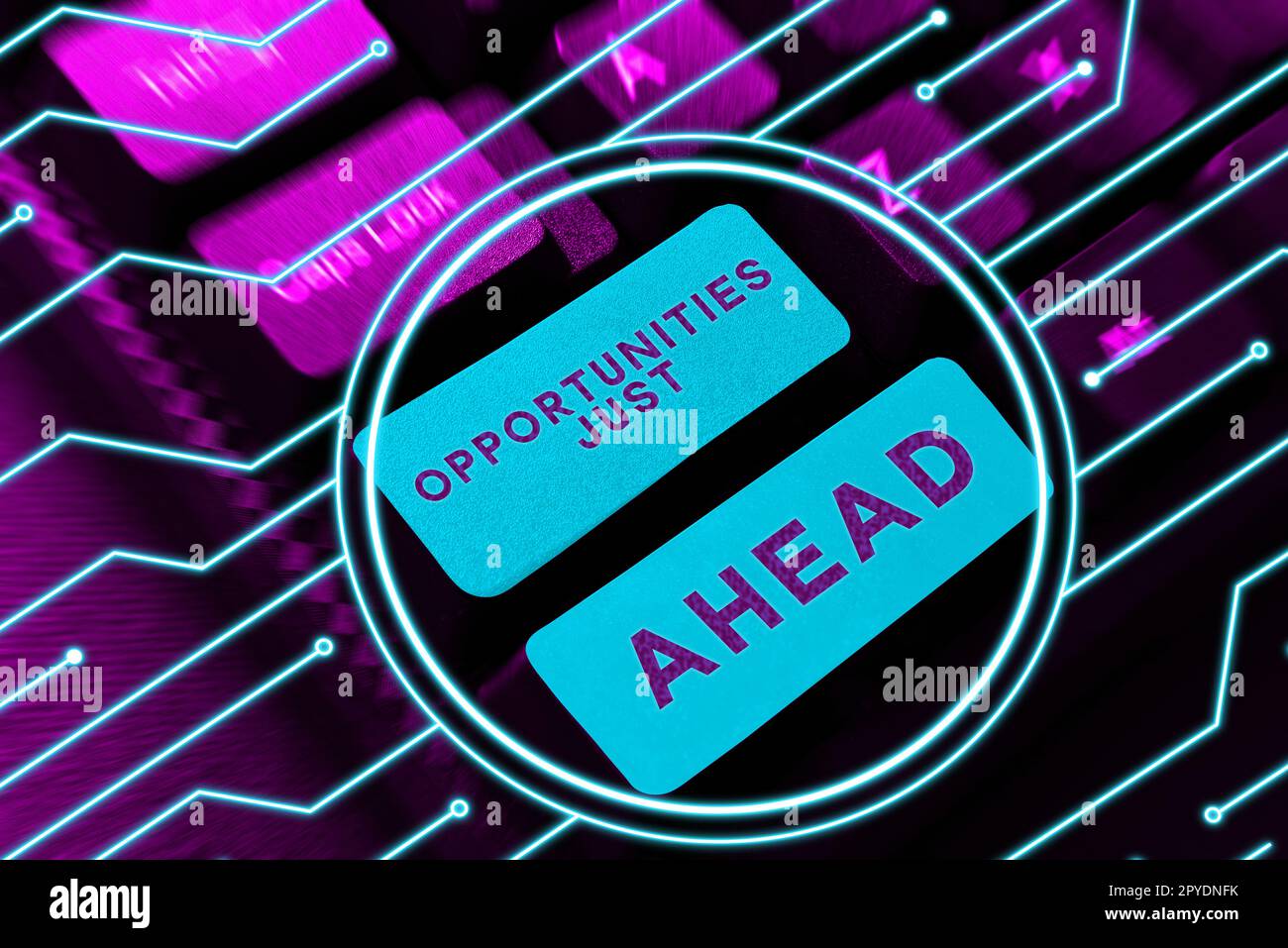 Handschriftmöglichkeiten stehen vor der Tür. Konzept bedeutet eine Reihe von Umständen, die es ermöglichen, etwas in kurzer Zeit zu tun Stockfoto