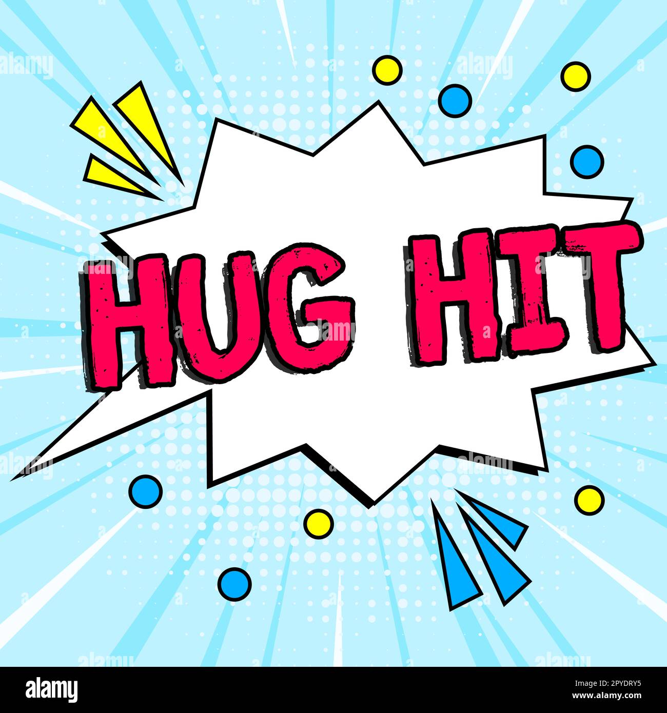 Textunterschrift mit „Hug Me“. Konzept bedeutet, jemanden zu bitten, sich warm an seinen Körper zu gewöhnen oder ihn eng an ihn zu halten Stockfoto