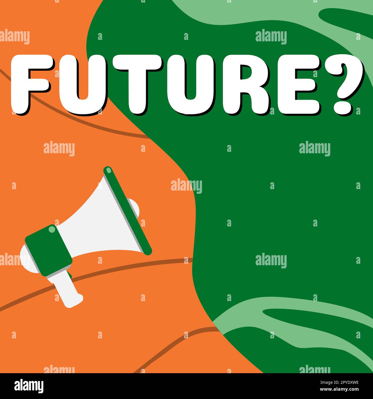 Konzeptionelle Beschriftung Zukunft. Zeitspanne der Geschäftsidee nach den aktuellen Ereignissen, die stattfinden Stockfoto