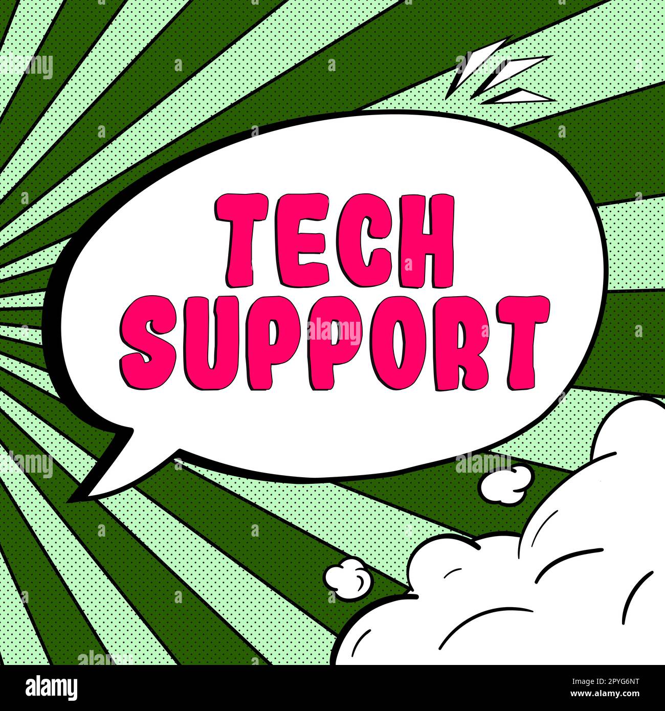 Konzeptionelle Anzeige – Technischer Support. Business-Showcase zur Unterstützung von Personen, die technische Probleme haben Stockfoto