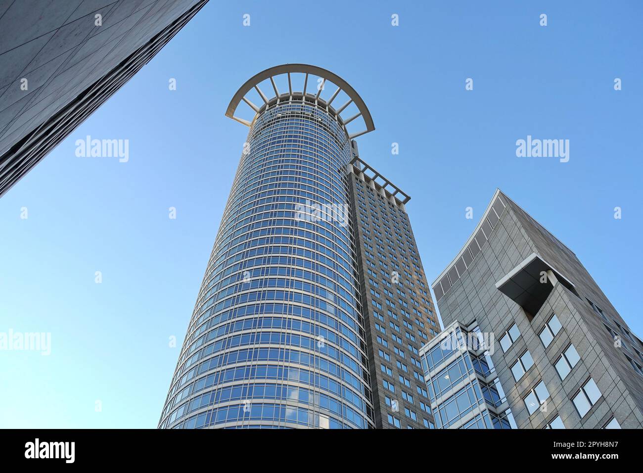 Hochhaus in Frankfurt Stockfoto