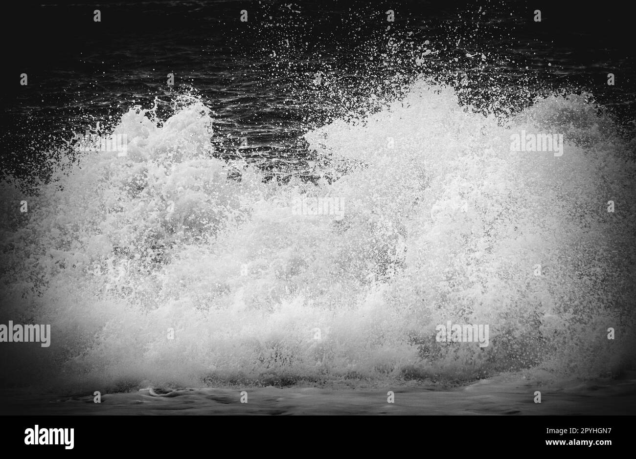 Wellen Details im schwarzen Meer.Batumi. Georgien Stockfoto