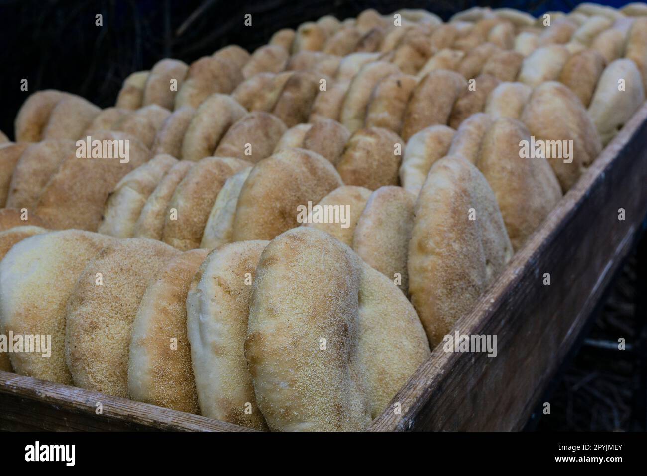 Panaderia de la Medina, Chefchauen, -Chauen-, Marruecos, Norte de Afrika Continente Africano Stockfoto