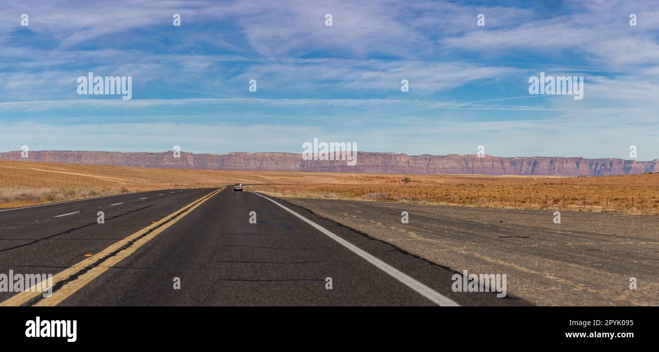 Arizona USA Route 89 und Grand Canyon Landscape Stockfoto