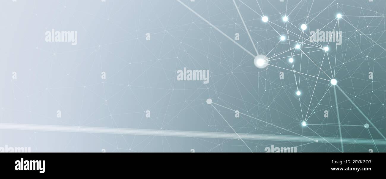 Die neuronale Netzwerktechnologie ist ein Zweig künstlicher Intelligenz, der das menschliche Gehirn imitiert, um komplexe Probleme zu lösen und zu lernen Stock Vektor