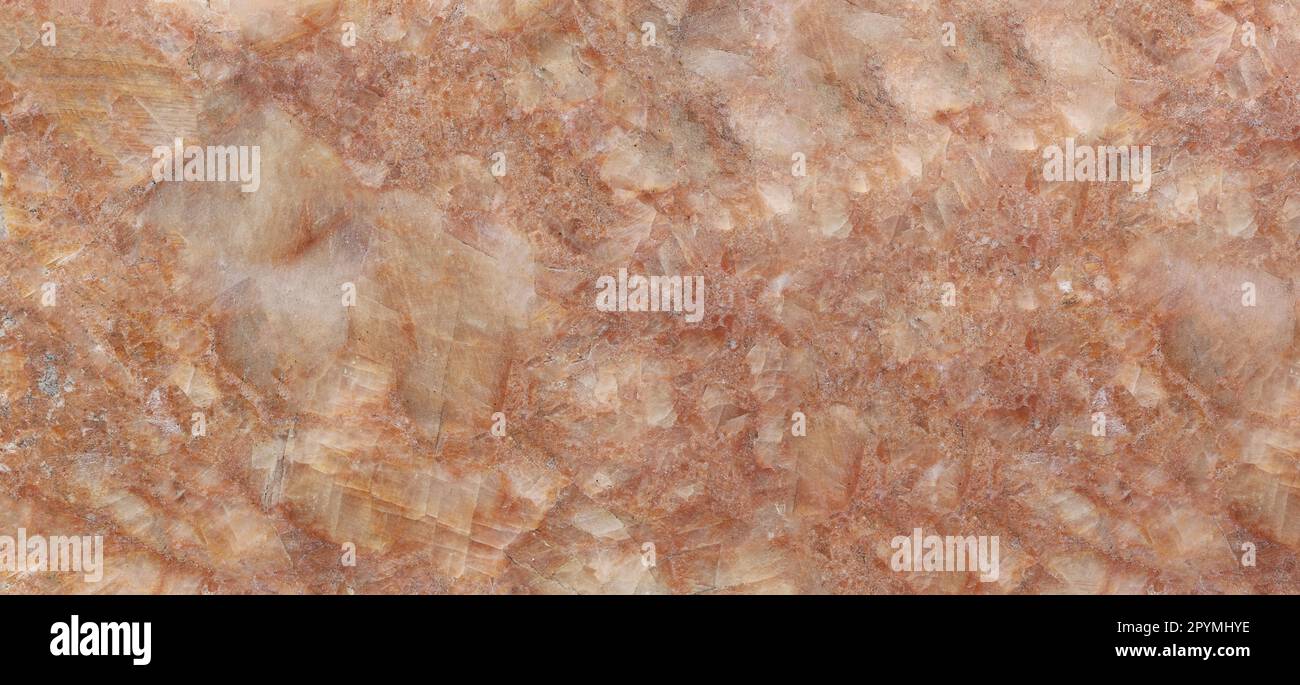 Breite braune Marmorstruktur mit Hintergrund und Steinmuster in abstrakter Natur für Design. Stockfoto