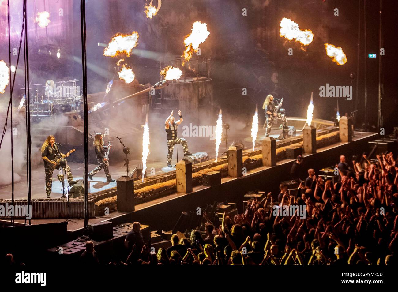 SABATON live bei einem Konzert der 