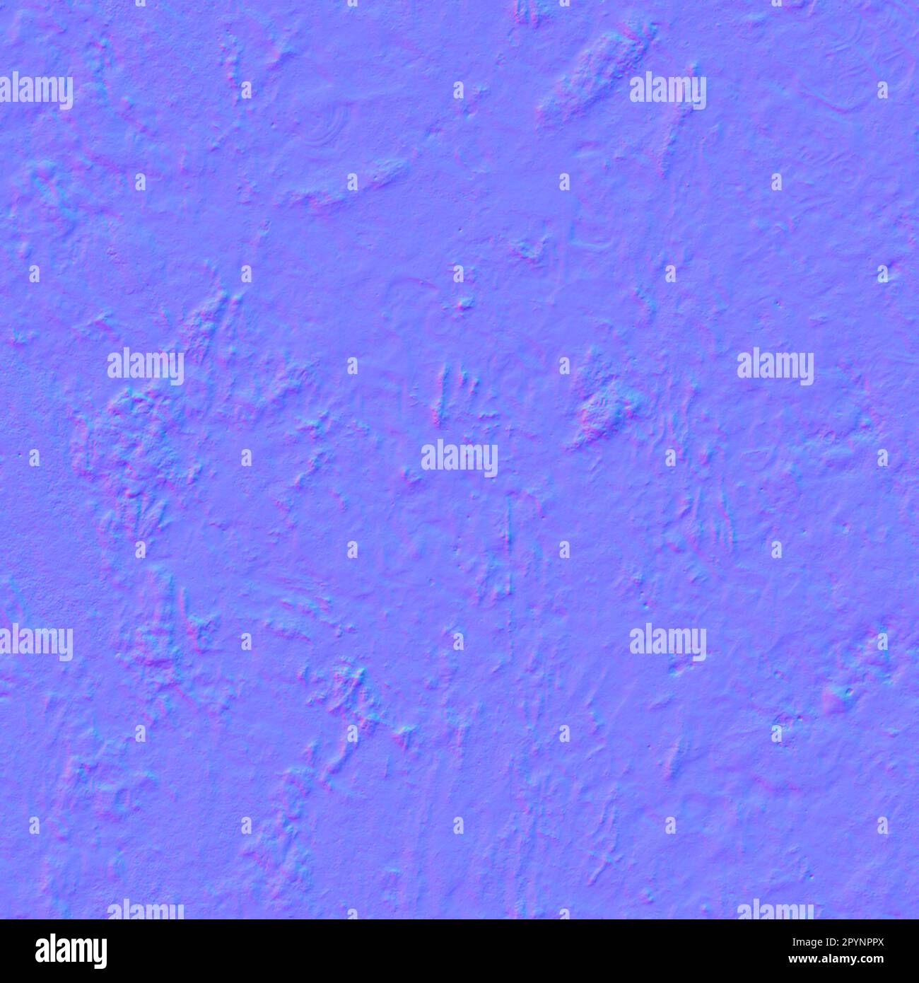Normale Karte Beton beschädigte Textur, normale Abbildung Stockfoto