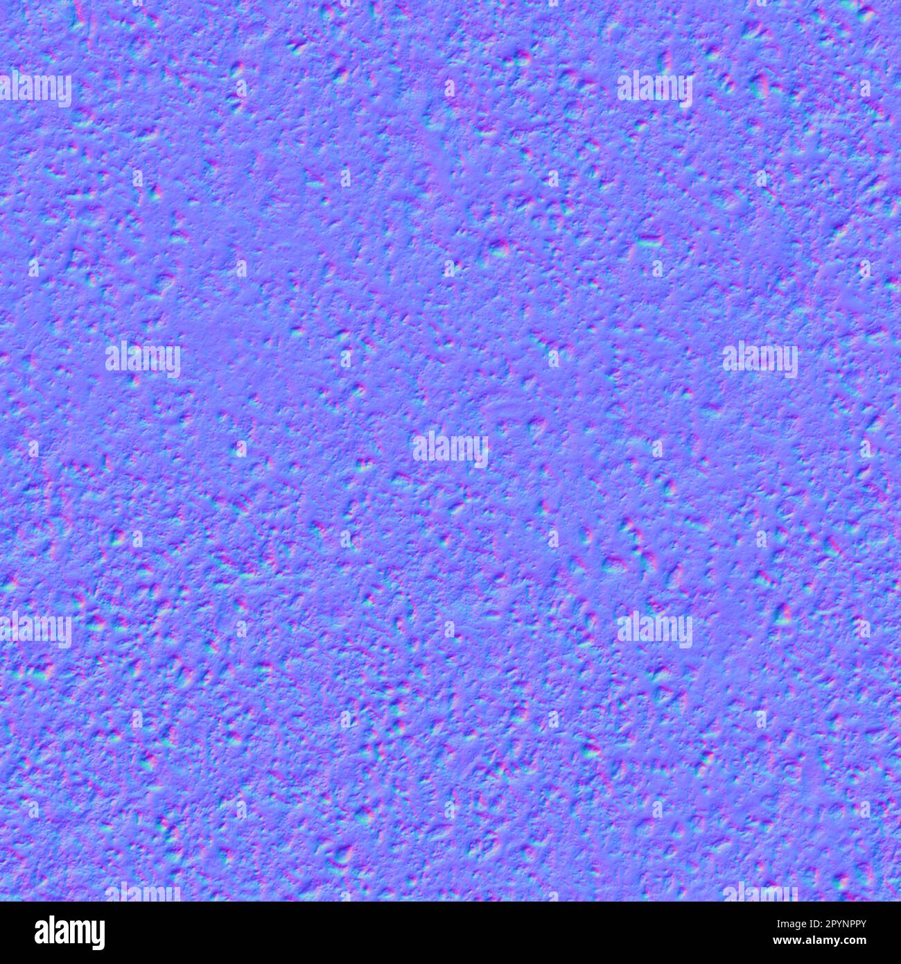 Normale Karte Beton beschädigte Textur, normale Abbildung Stockfoto