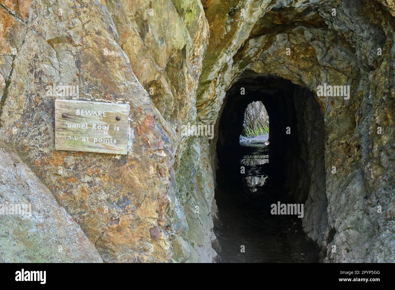 Der Tunnel in Buttermere, Lake District, Cumbria Stockfoto