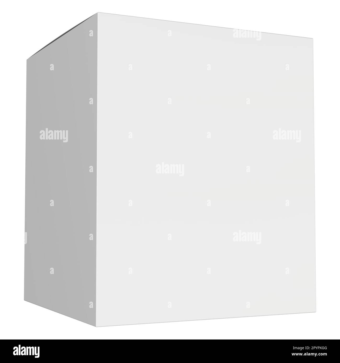 Vorlage für realistische 3D-Wiedergabe von Modellen Stockfoto