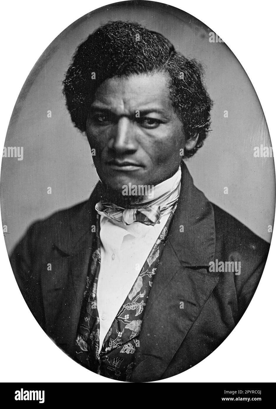 Frederick Douglass, etwa 1847. Aktenzeichen 34408-415THA Stockfoto
