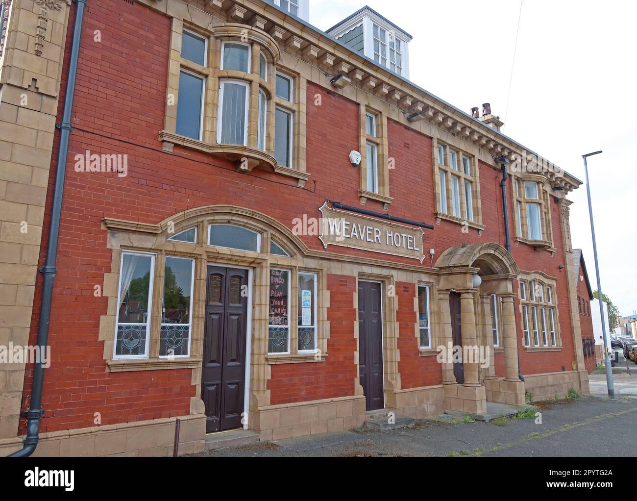 The Weaver Hotel , 65a, South Parade, Weston Point, Runcorn, Halton, Cheshire, England, Großbritannien, WA7 4HS Stockfoto