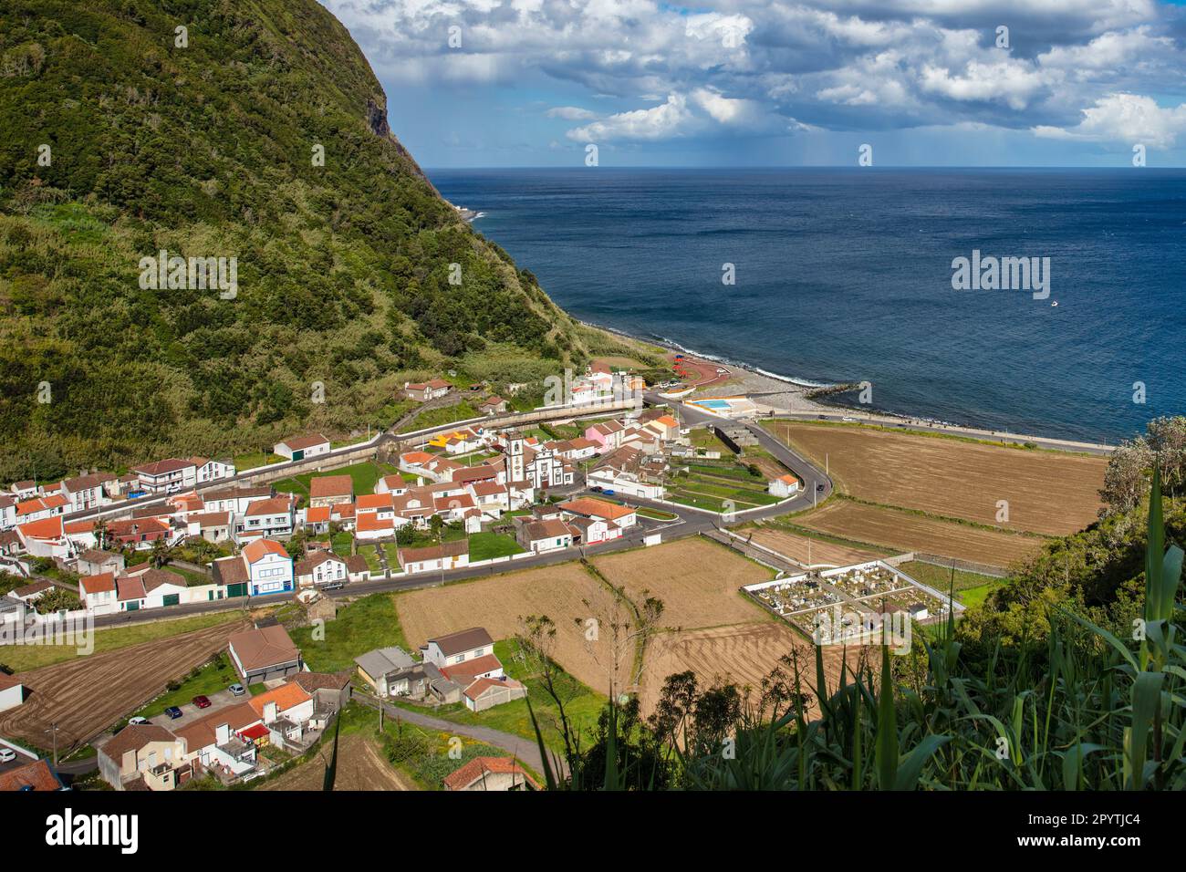 Portugal, Azoren, Insel Sao Miguel, Faial da Terra. Stockfoto