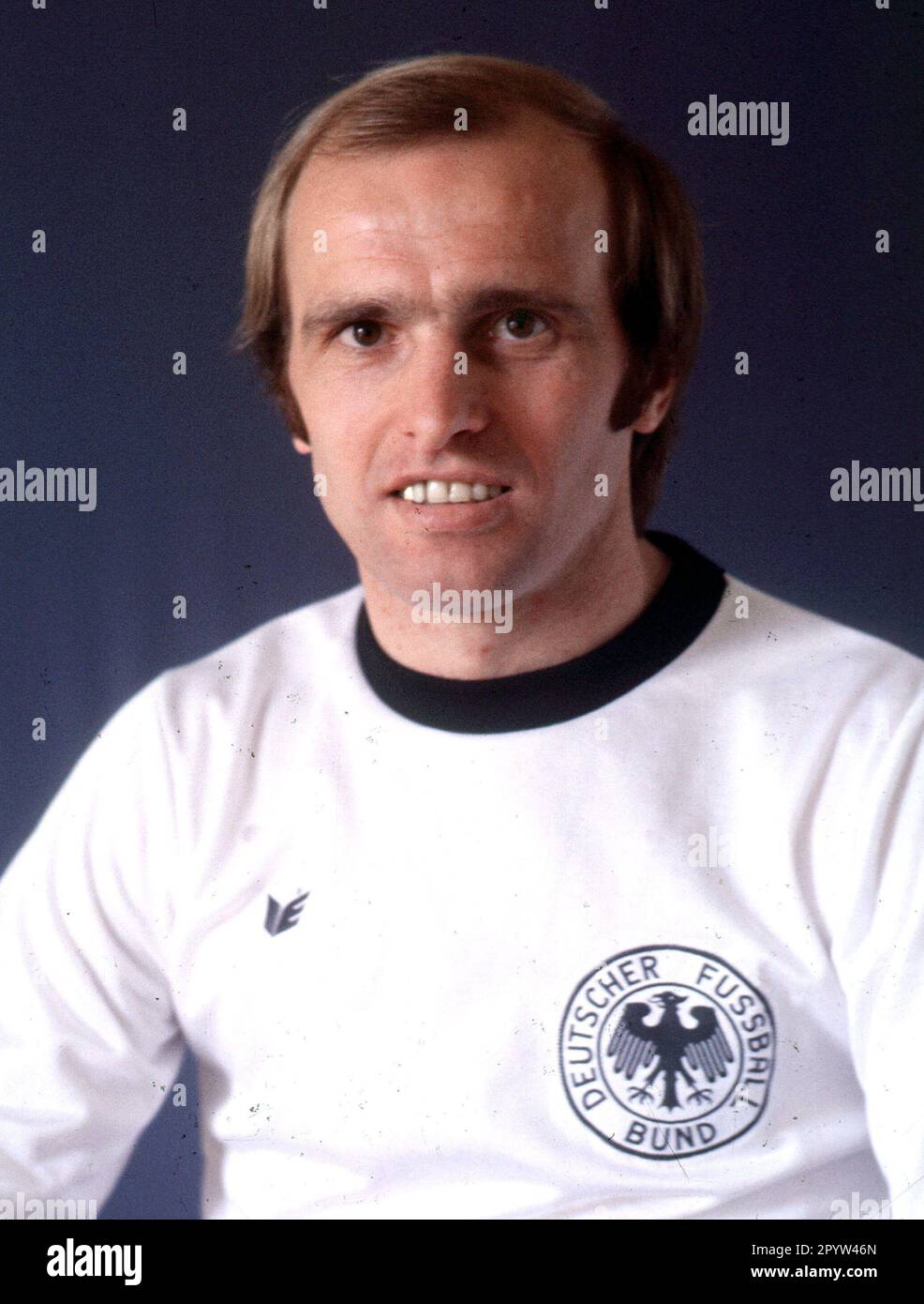 Erich Beer (24-facher A-National-Spieler) wird 65 Jahre alt sein am 9.12.2011 U.b. z.: Erich Beer im Nationaltrikot 4 - 1978 [maschinelle Übersetzung] Stockfoto