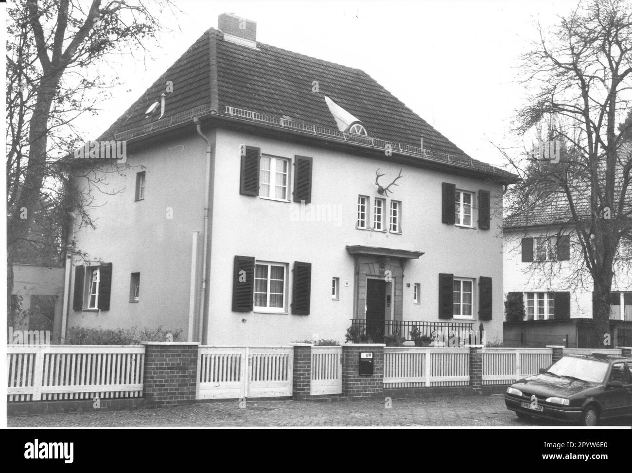 Wohnsitz der Familie Stolpe in Potsdam West, im Bogen 10. Foto: MAZ/Michael Hübner [automatisierte Übersetzung] Stockfoto
