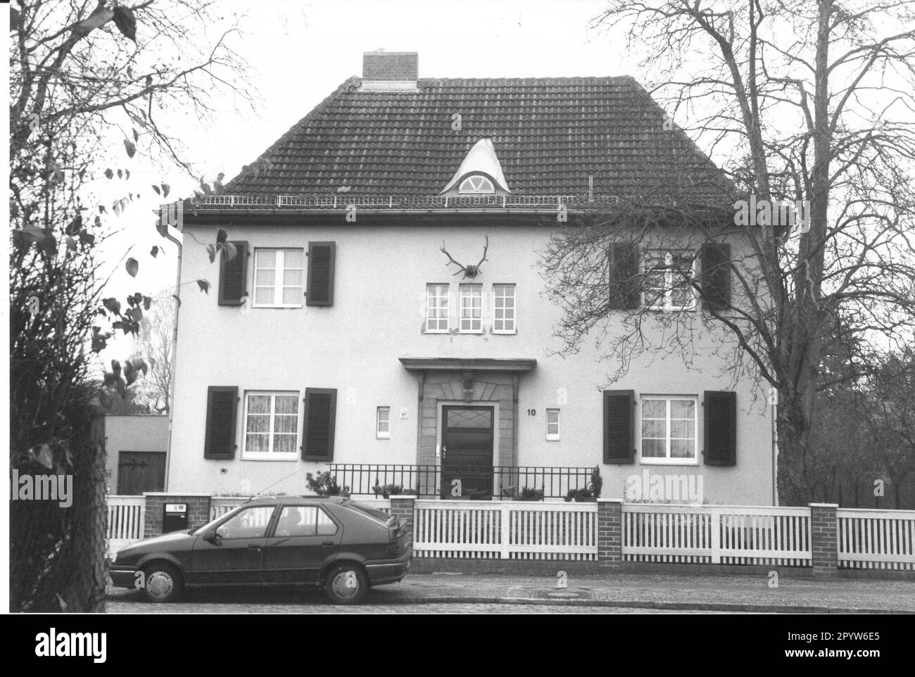 Wohnsitz der Familie Stolpe in Potsdam West, im Bogen 10. Foto: MAZ/Michael Hübner [automatisierte Übersetzung] Stockfoto