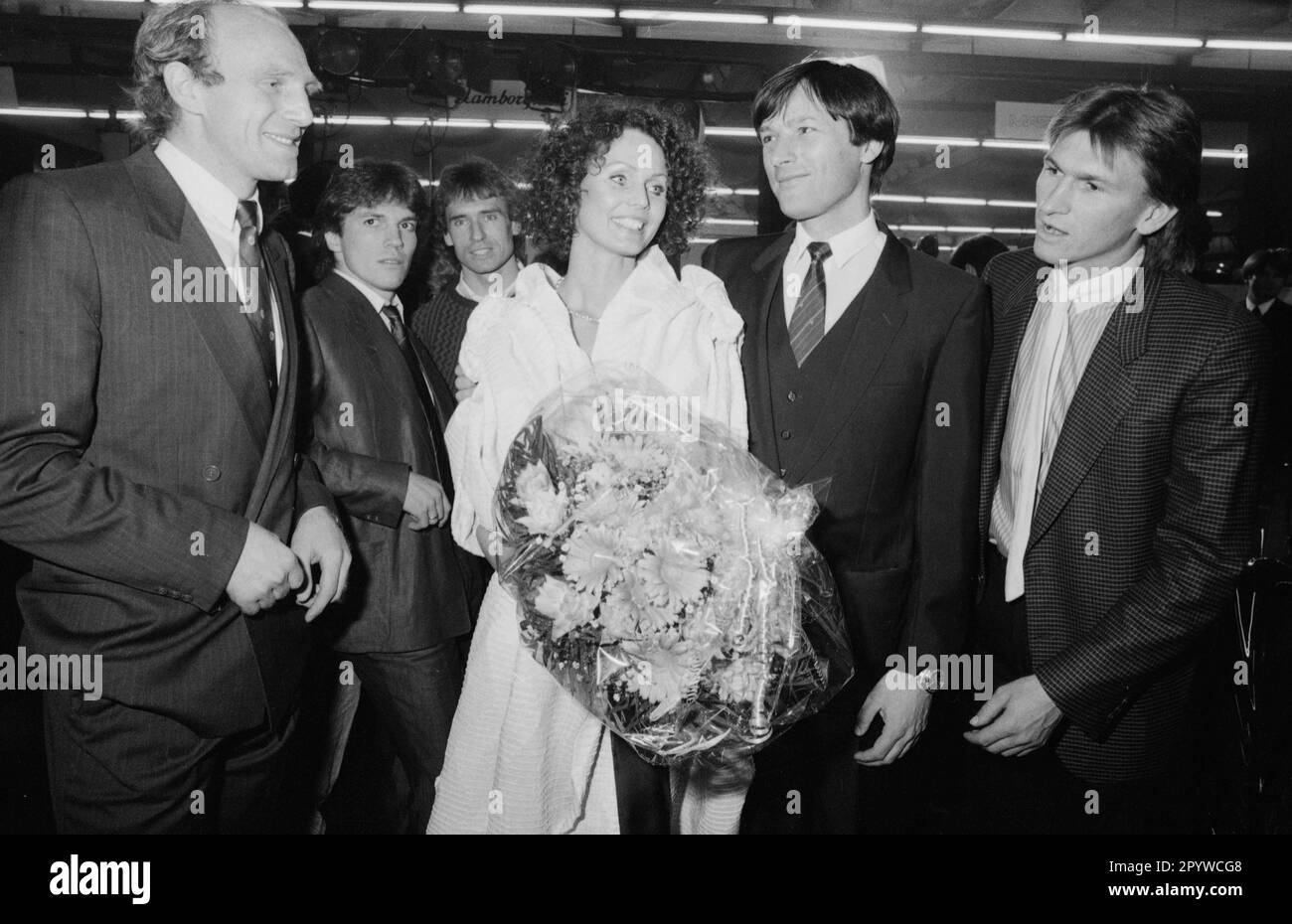 Hans-Wilhelm Müller-Wohlfahrt mit seiner Frau Karin Müller-Wohlfahrt. [Maschinelle Übersetzung] Stockfoto