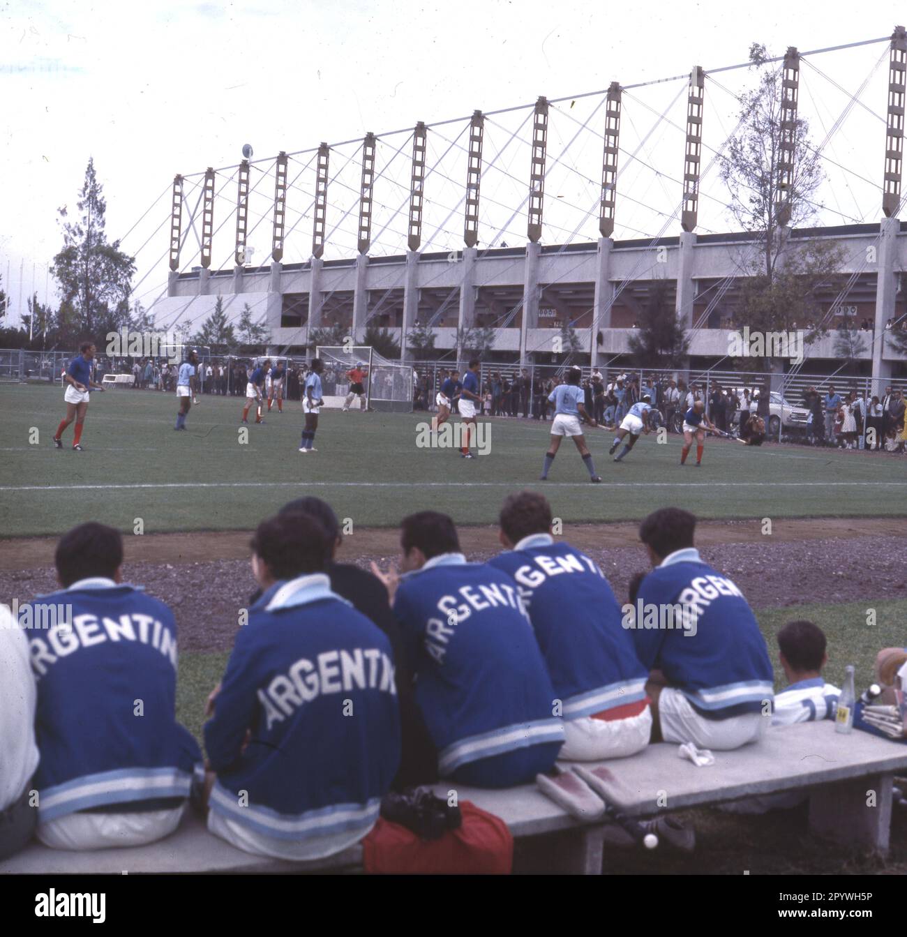 Olympische Spiele 1960 in Rom: Olympisches Hockeyturnier: Überblick 25.08.1960. [Maschinelle Übersetzung] Stockfoto