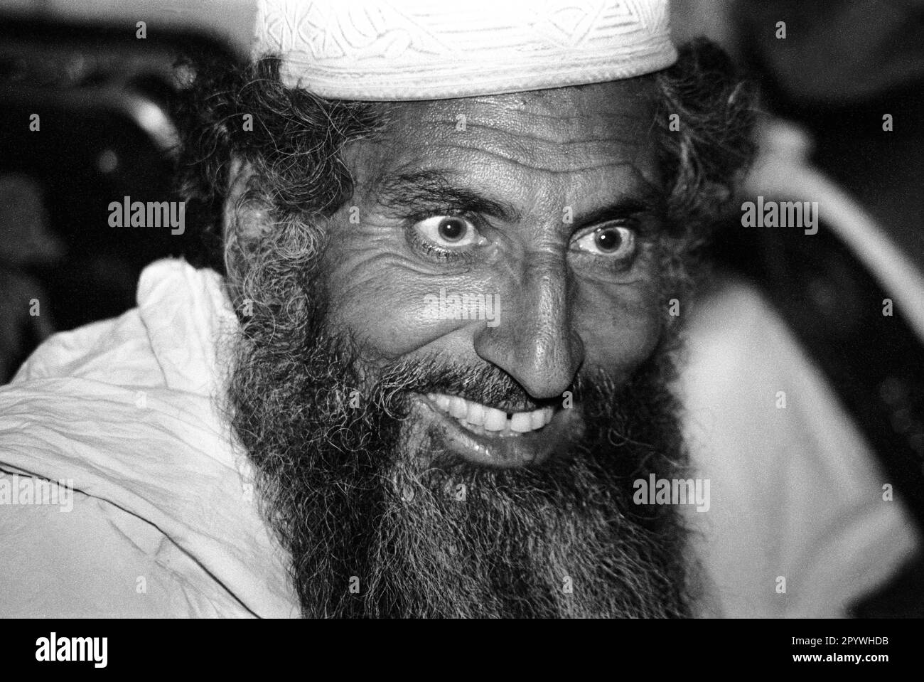 Afghanistan, Khost, 24. Oktober 1990. Archivnr.: 21-57-02 Foto: Paschtun Khazan-Gul Tani, Kommandeur der Mudschaheddin. [Maschinelle Übersetzung] Stockfoto
