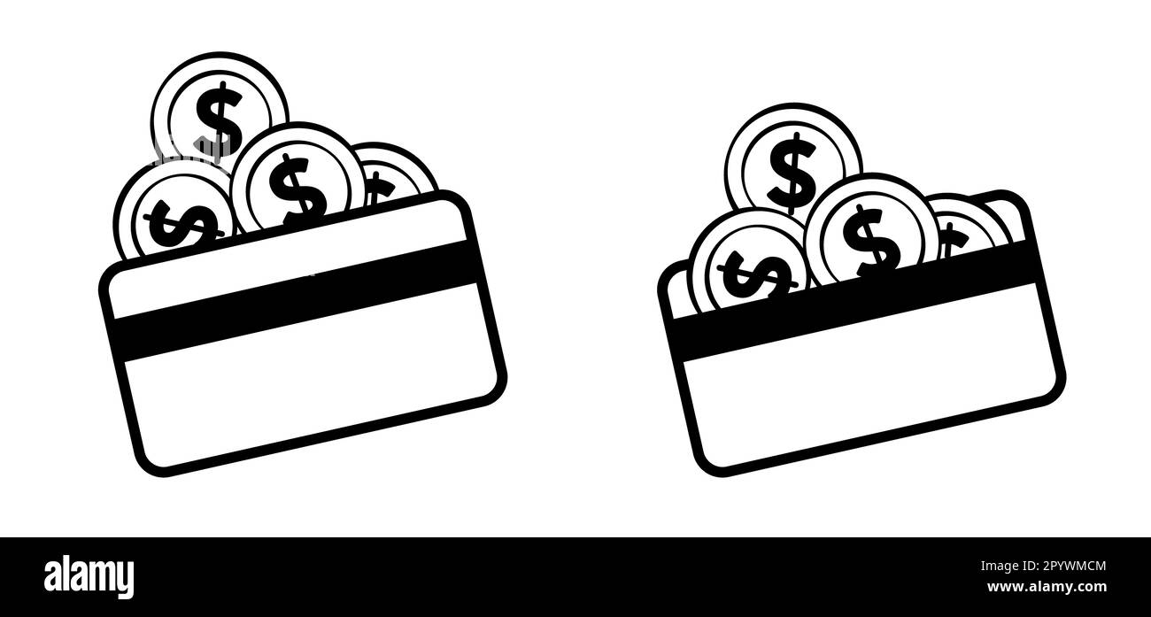 nfc-Pay. Symbol für Kreditkarte mit Sperre. Sicherheitskarte der Bank gesperrt. Symbol. Bestechung. Kontaktlose Cartoon-Karte. Zahlungskarten. Geldbörse, Schutz, sichere Zahlungen, Stockfoto