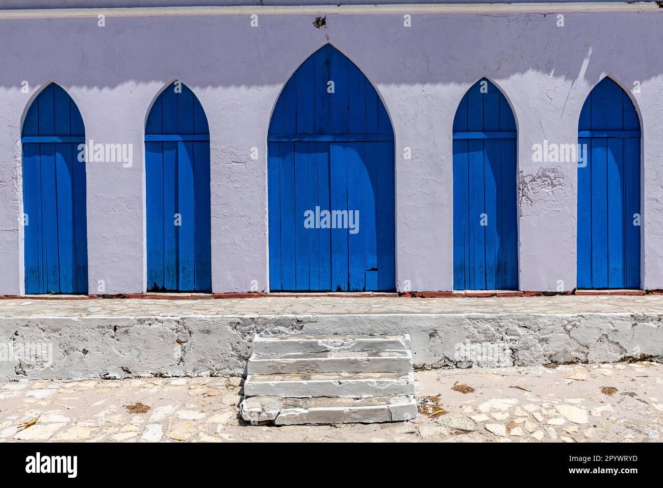 Kolonialgebäude, Laranjeiras, Sergipe, Brasilien Stockfoto