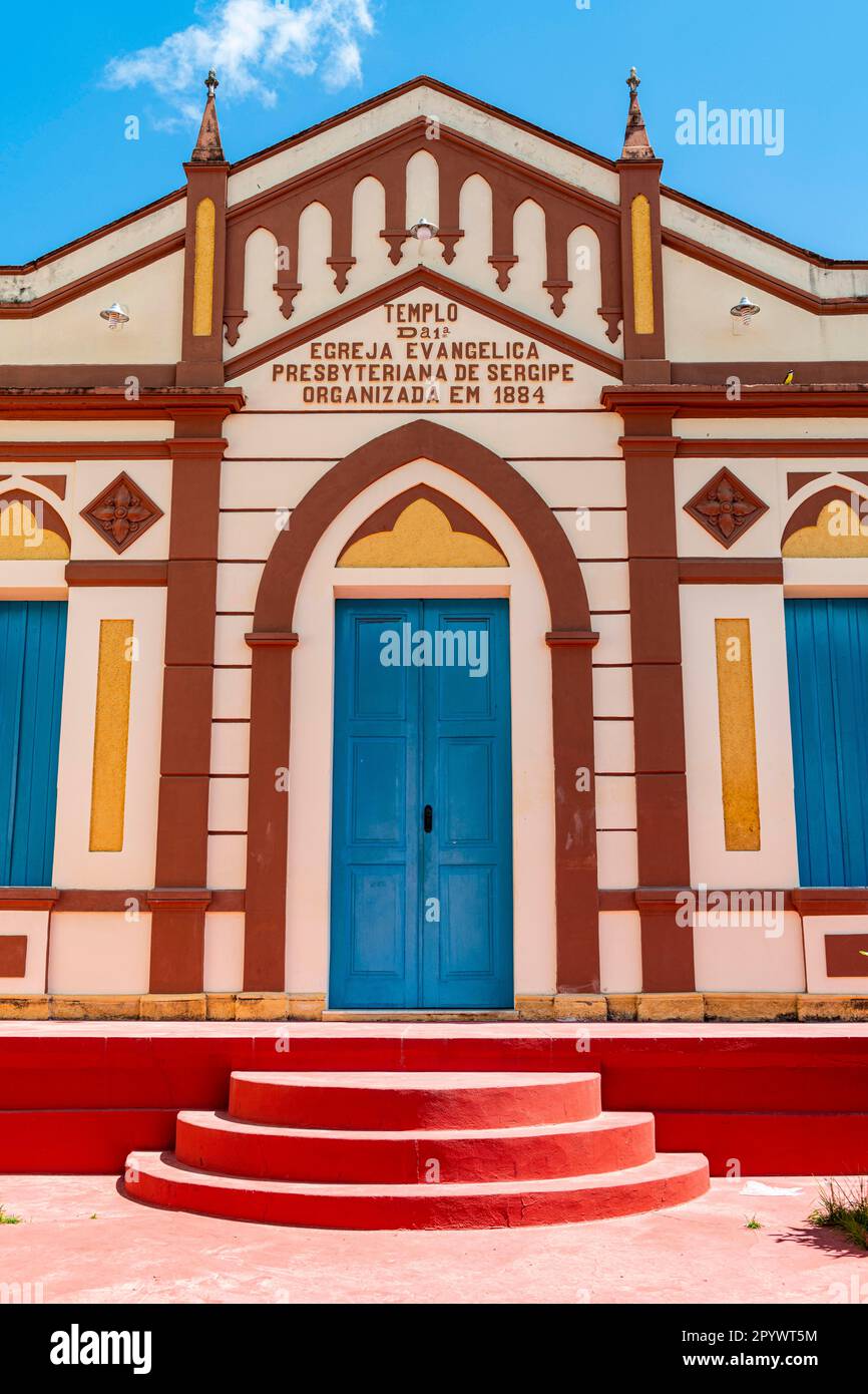Anglikanische Kirche, Laranjeiras, Sergipe, Brasilien Stockfoto