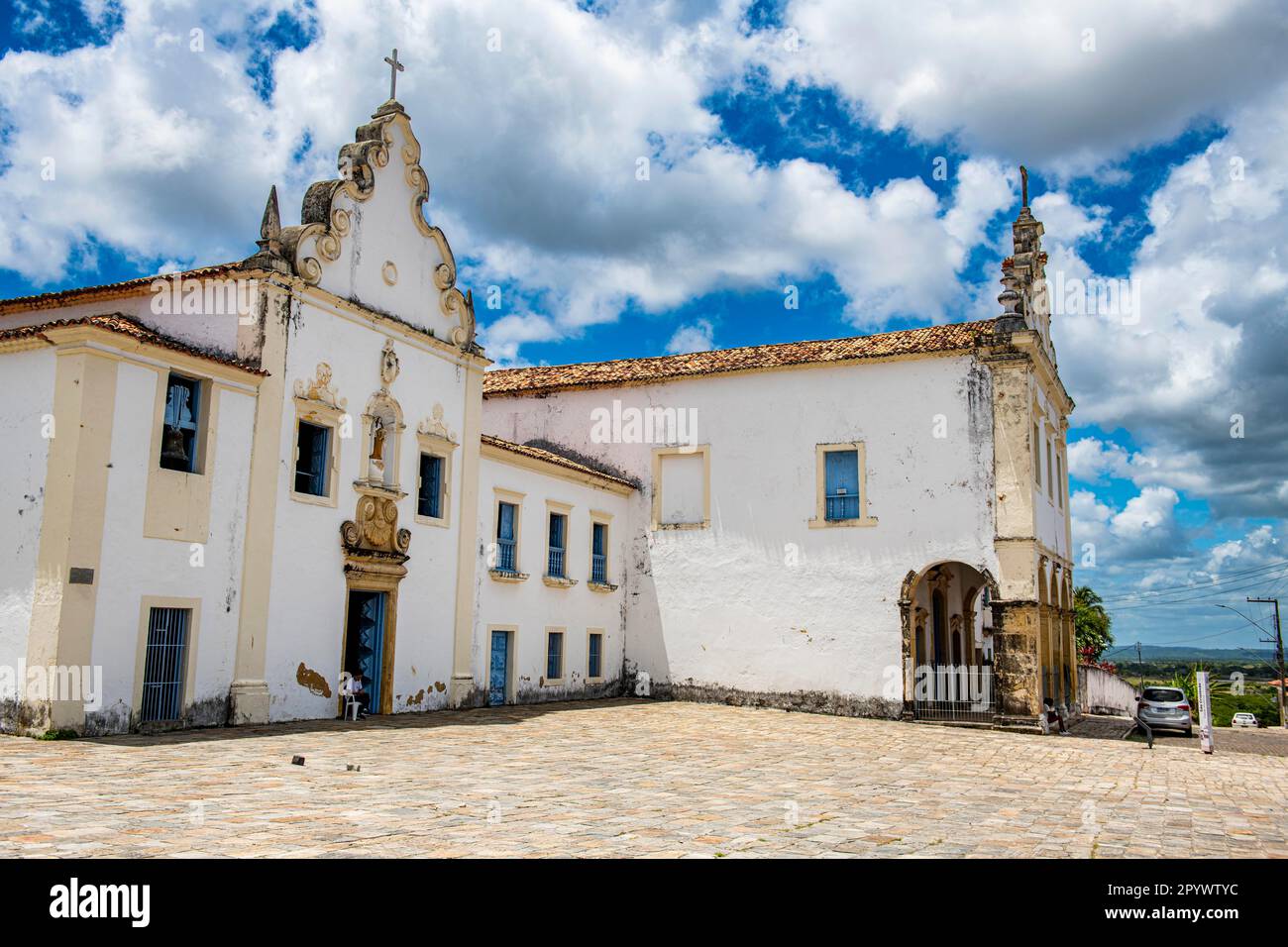 Kirche des dritten Ordens des Mount Carmel, UNESCO-Weltkulturerbe Sao Cristovao, Sergipe, Brasilien Stockfoto