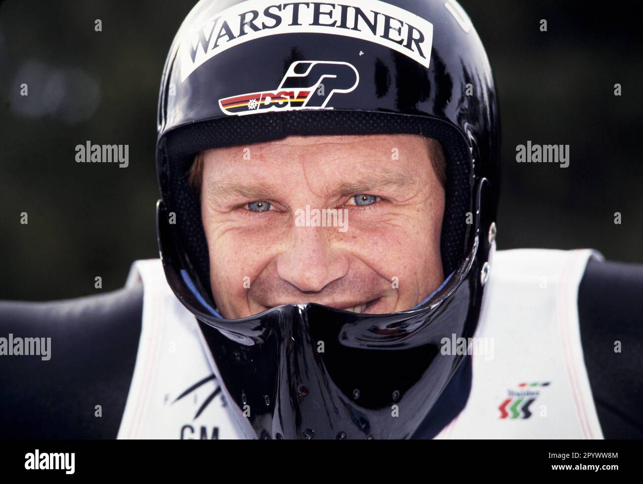 Alpine Ski World Cup 1993/1994 Kitzbühel Training 14.01.1994 (Aufnahmedatum geschätzt) Markus WASMEIER (Deutschland) FOTO: WEREK Pressebildagentur xxNOxMODELxRELEASExx [automatisierte Übersetzung]- ÖSTERREICH AUS Stockfoto