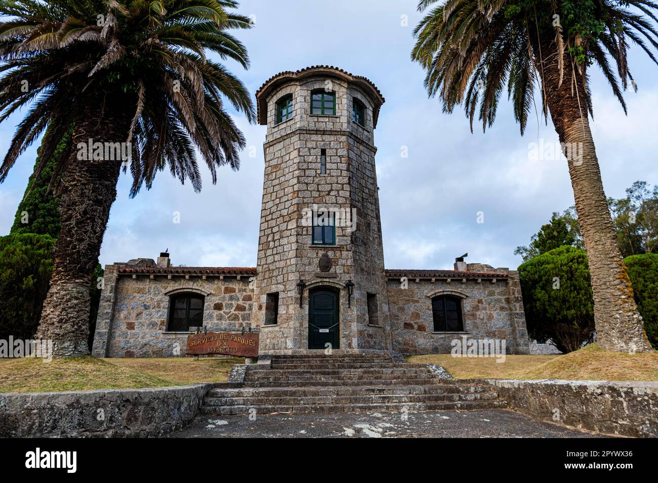 Park Center, Santa Teresa Nationalpark, Uruguay Stockfoto